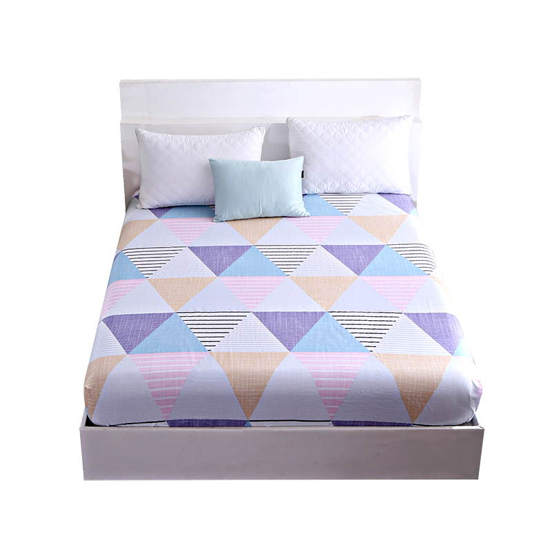 全棉床罩单件床笠纯棉床垫套子薄棕垫保护套加厚床套1.51.8米定做