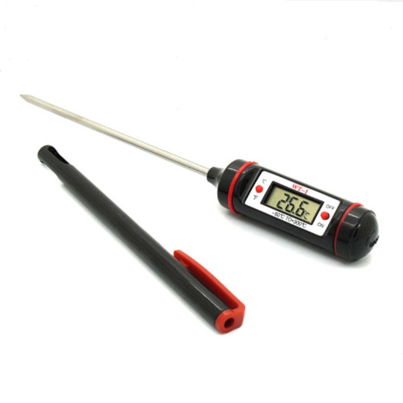 量水温度笔试温度计 家用探针式温度计 电子食品温度计 测水温