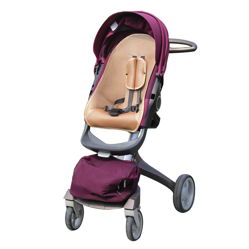 凉席适用于Stokke Xplory DouxBebe婴儿童高景观推车凉席垫通用