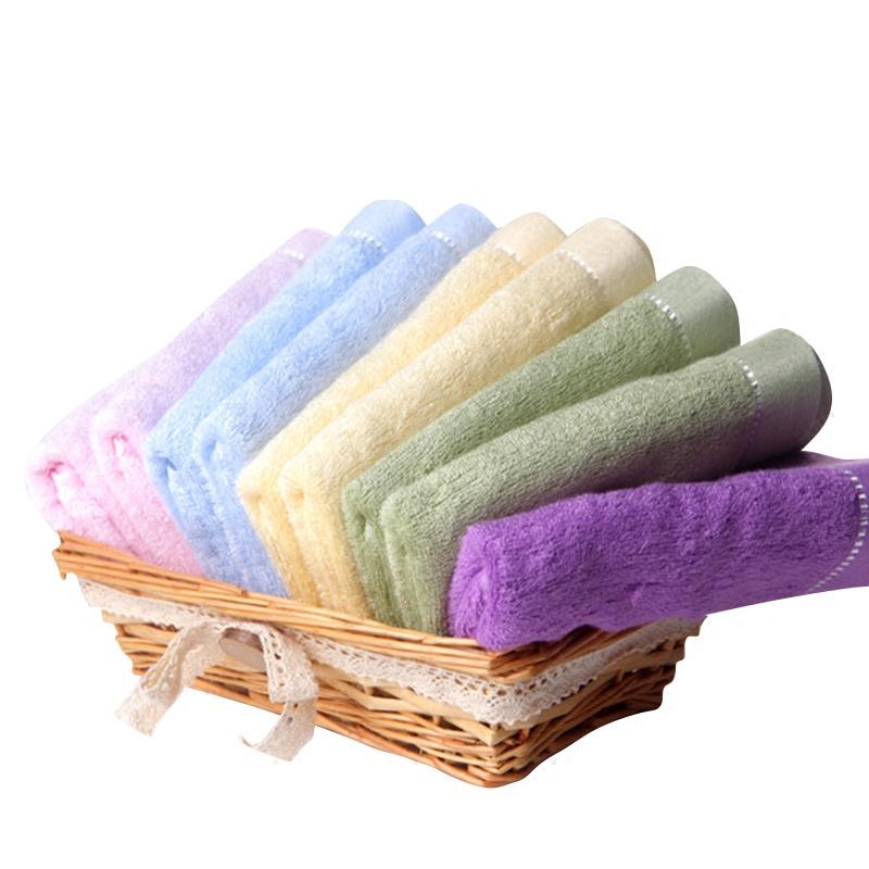 5条装中国结竹纤维成人毛巾吸水男女通用竹炭洗脸家用面巾