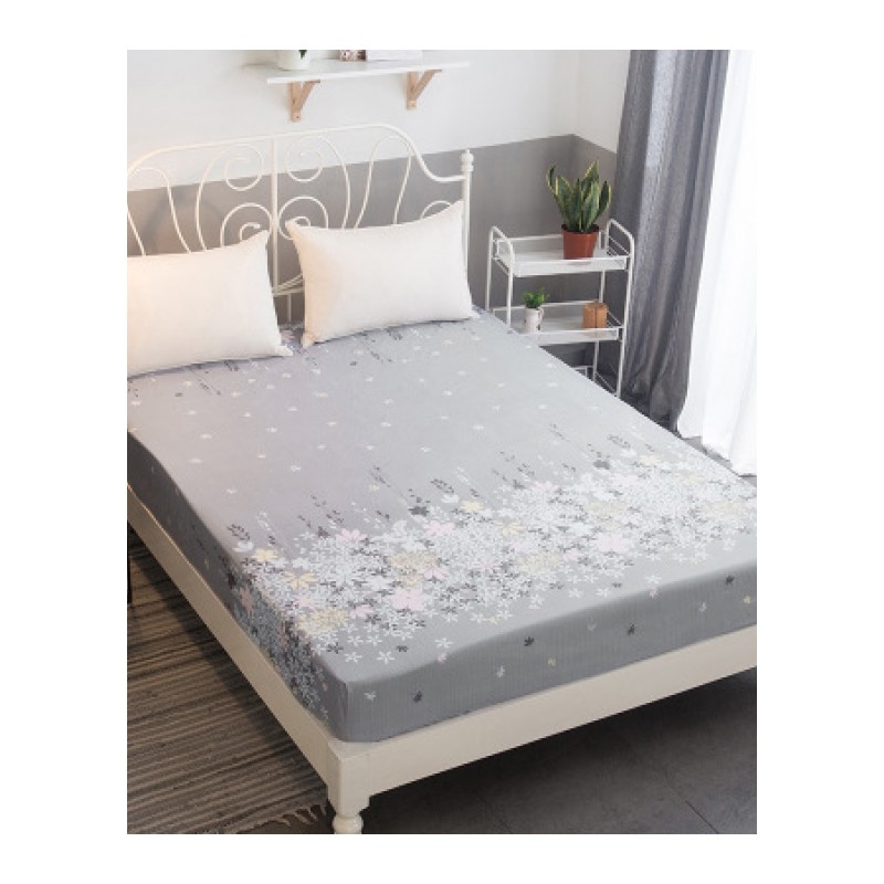 棉床笠单件床罩床套床垫保护套子1.8m2米2.2床束床签防尘
