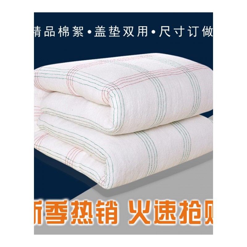 学生宿舍棉絮垫被棉花被子单人1.0m床垫床上铺的铺被褥子垫背寝室