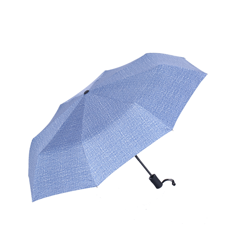日韩牛仔防晒防雨伞折叠男折叠太阳伞全自动雨伞女晴雨两用