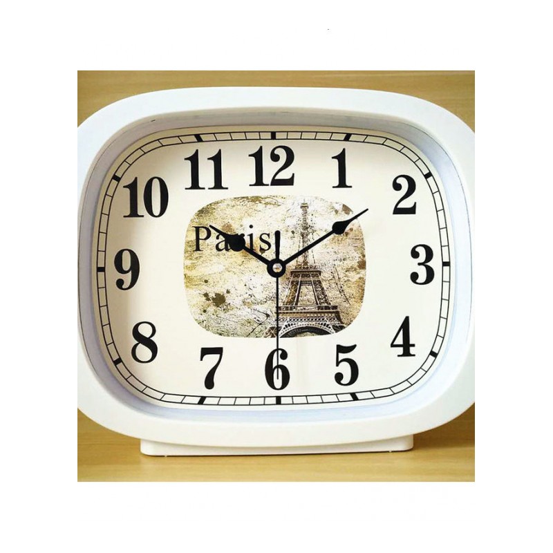 静音座钟客厅摆件欧式复古大号挂钟台式钟表摆钟桌面创意美式台钟