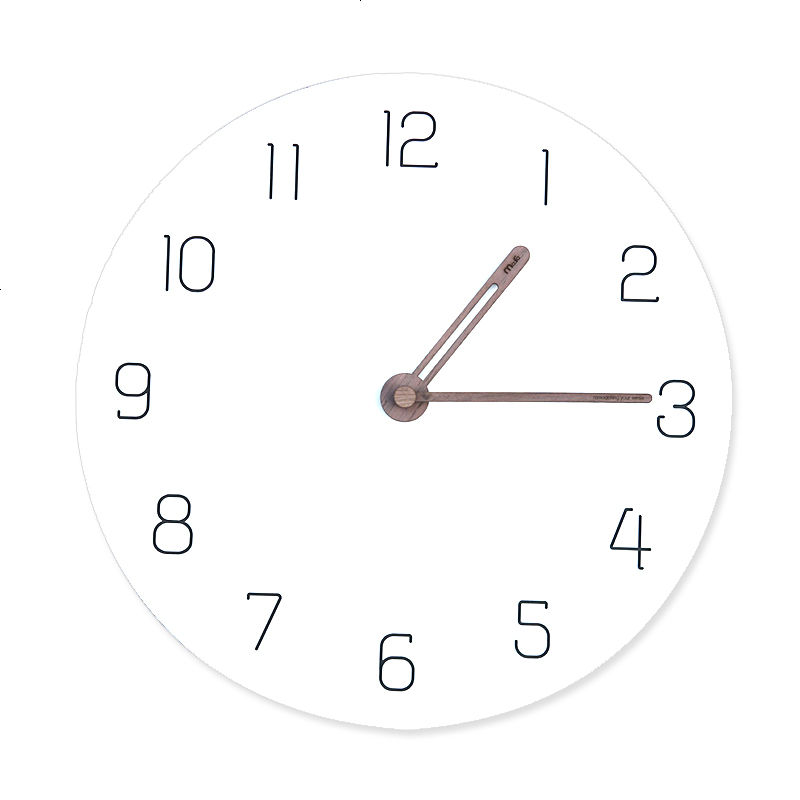 Mandelda现代钟表简约时钟挂钟客厅静音美式个性装饰创意石英钟