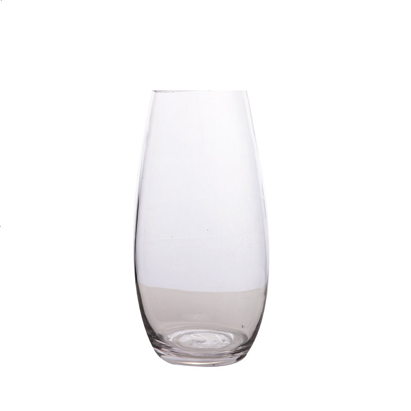 小清新创意简约透明玻璃花瓶水培玻璃绿萝插花器富贵竹客厅摆件