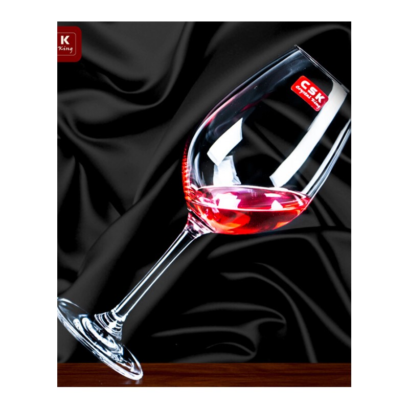 红酒杯高脚水晶葡萄酒杯无铅水晶玻璃酒具350ml/单只价/满6个送杯架或醒酒器