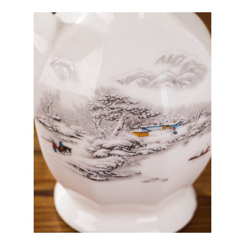 景德镇陶瓷器中式白酒酒具套装酒壶酒杯酒盅酒器温酒壶