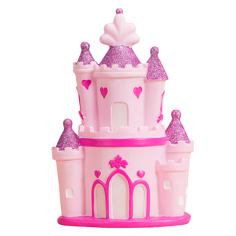 儿童节送男女孩童话城堡储钱罐摆件少女心礼品存钱罐创意生日