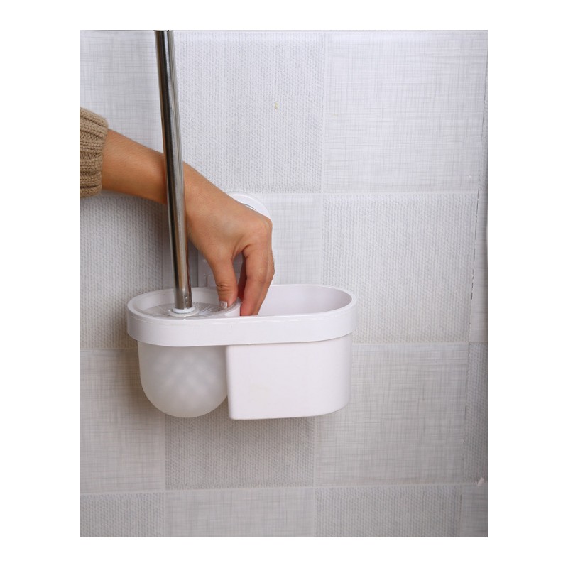 创意吸盘马桶刷子 底座卫生间洁厕洗厕所刷无死角软毛马桶刷套装