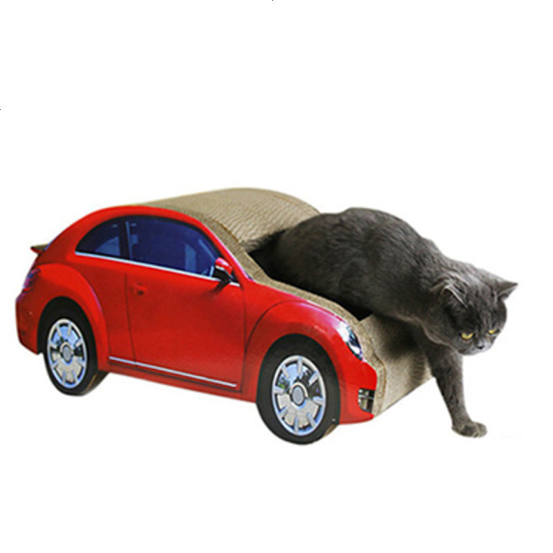 宠物豪华甲壳虫猫抓板 猫爬架猫窝瓦楞纸猫咪玩具沙大号磨爪板