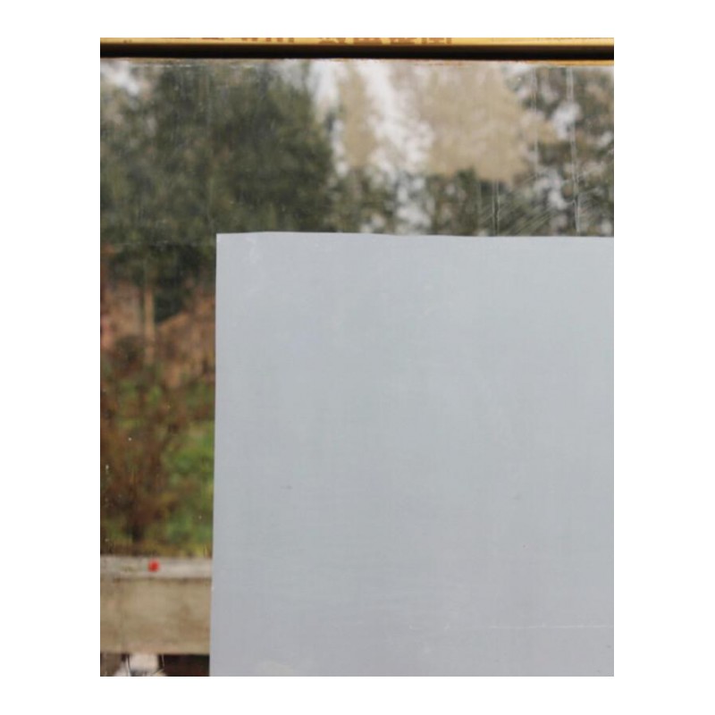 玻璃贴膜防晒隔热遮阳窗户家用贴纸磨砂透光不透明贴纸窗帘膜