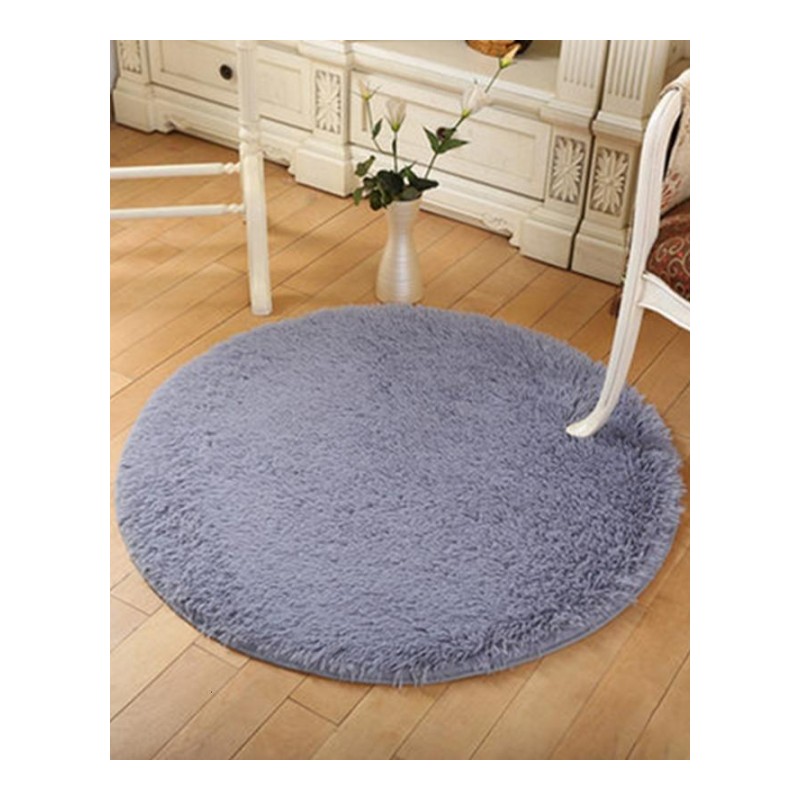 圆形地毯瑜伽地垫篮电脑椅兰垫客厅卧室床边地毯