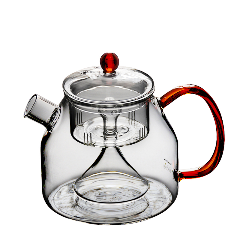 耐热玻璃茶具蒸茶壶蒸汽茶壶煮茶器电陶炉花茶黑茶家用泡茶壶(请先与客服确认再)