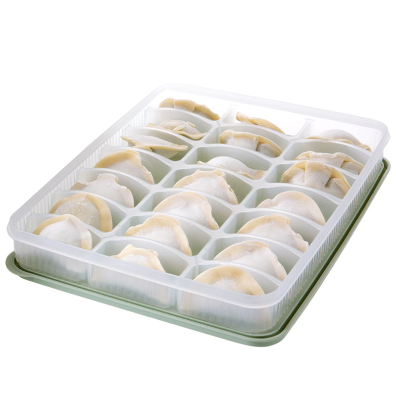 四方达塑料饺子盒冻饺子保鲜收纳盒冰箱装水饺的盒子水饺盒保鲜盒