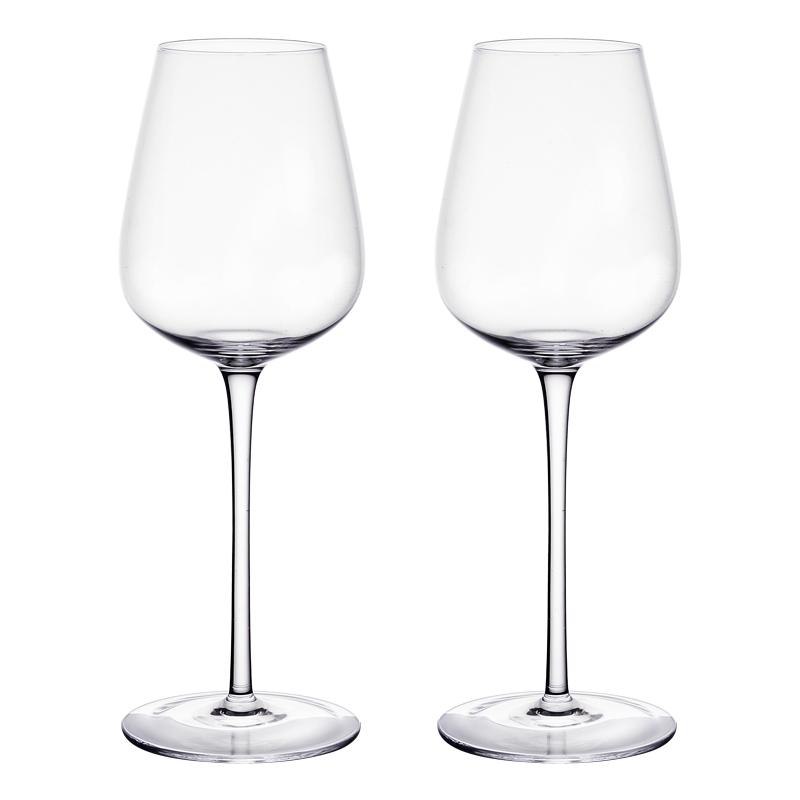 纯手工高脚杯红酒杯家用2个一对欧式大号红酒玻璃杯水晶葡萄酒杯