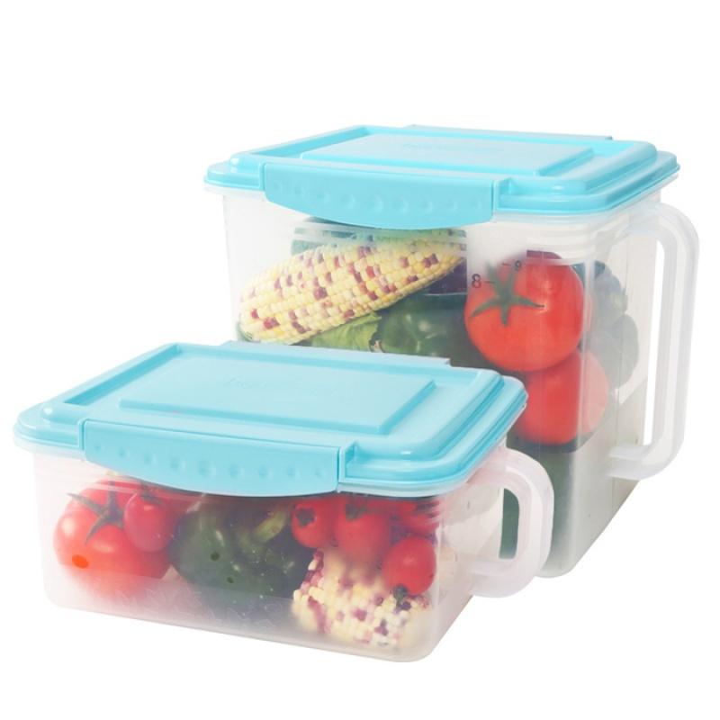 冰箱收纳盒保鲜储物盒抽屉式食物冷冻保鲜盒鸡蛋盒厨房收纳盒套装
