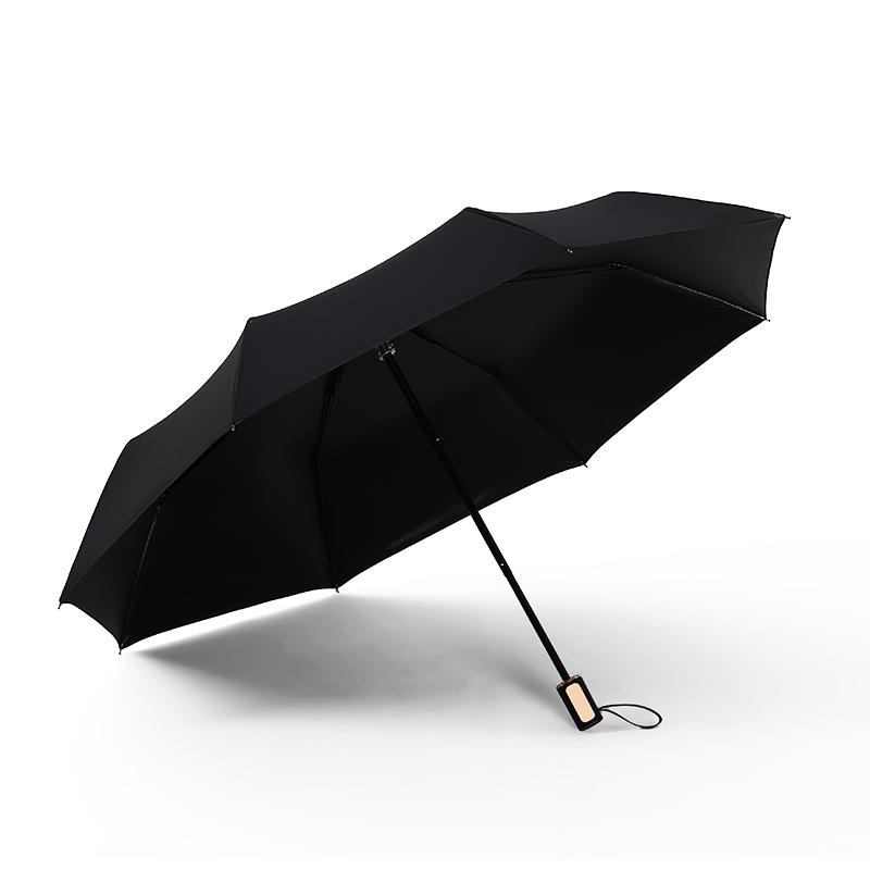 文艺防晒遮阳伞防女太阳伞折叠晴雨两用黑胶纯色小清新雨伞