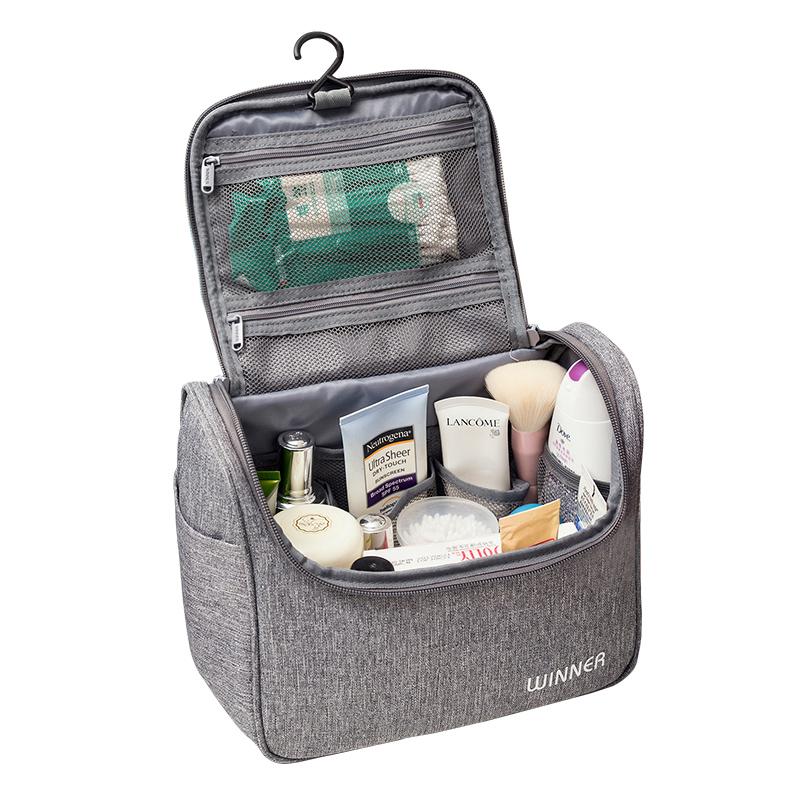 旅行洗漱包大容量多功能化妆包便携韩国简约手提化妆箱收纳袋套装