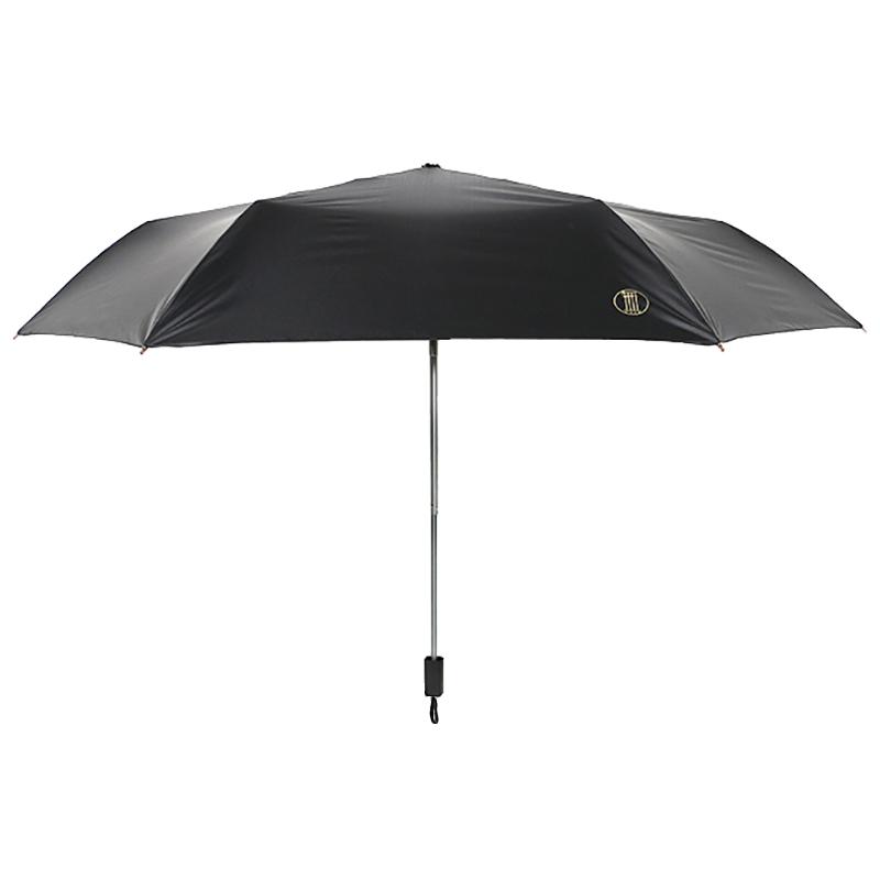 157克轻日本素色黑胶铅笔伞晴雨两用折叠太阳伞女防晒防