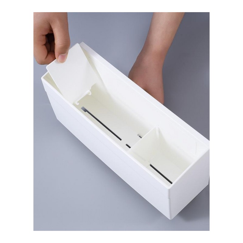 日本厨房纸巾架冰箱置物架保鲜膜收纳架带磁铁厨房用纸架纸巾盒
