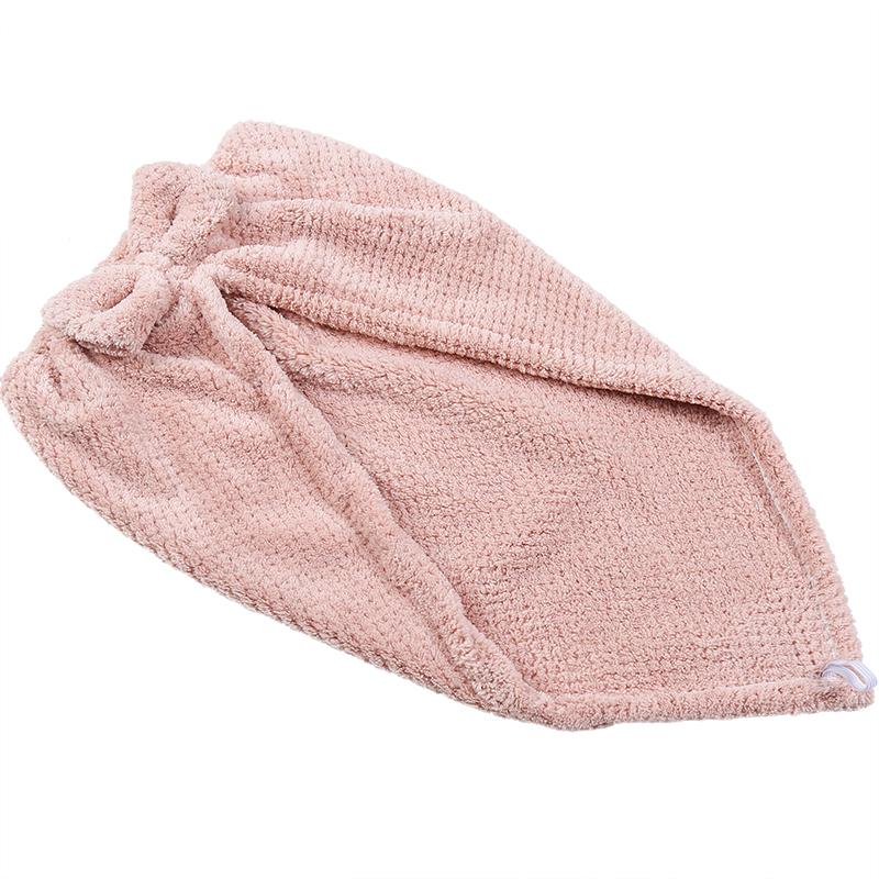 2条装速干加厚干帽3角珊瑚绒洗头巾包头巾吸水长擦头巾干巾