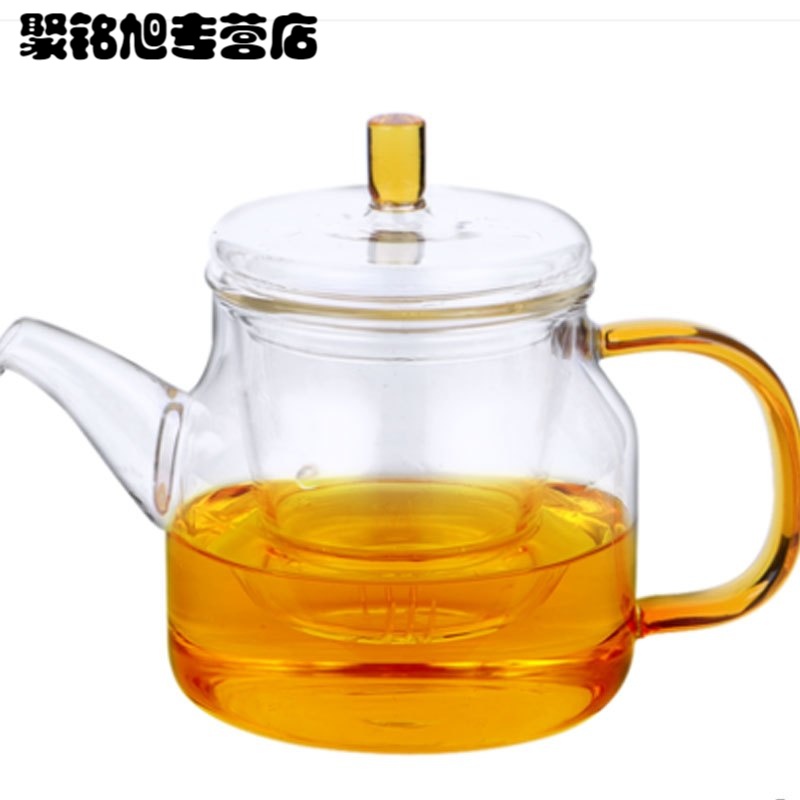 泡茶壶高温过滤花家用玻璃水壶冲茶器小号功夫红茶茶具套装生活日用家居器皿水具水杯