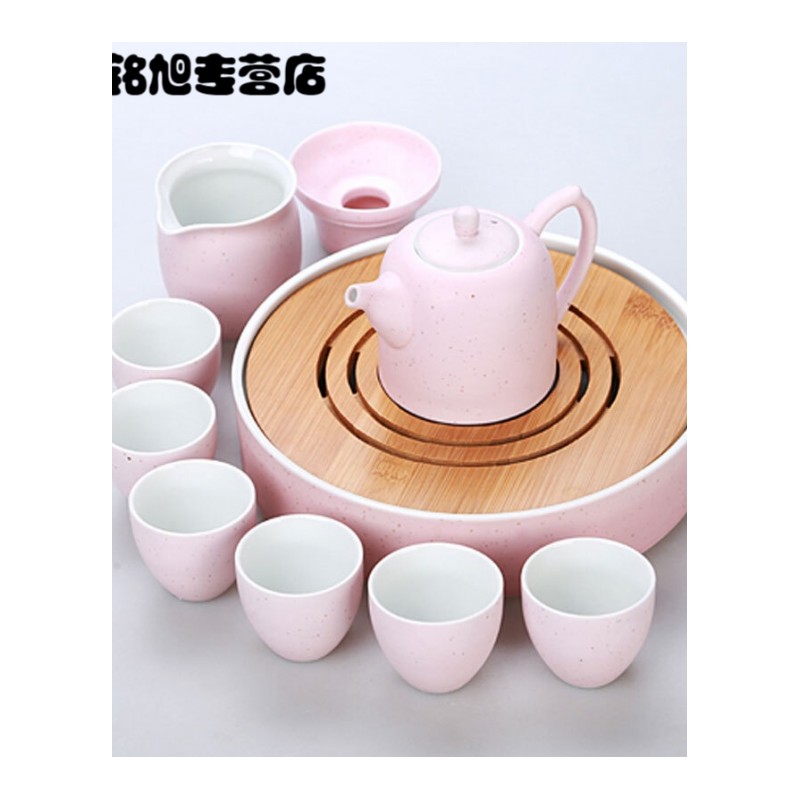 茶具套装陶瓷整套功夫茶具茶杯茶壶茶道茶盘泡茶套装简约家用茶具