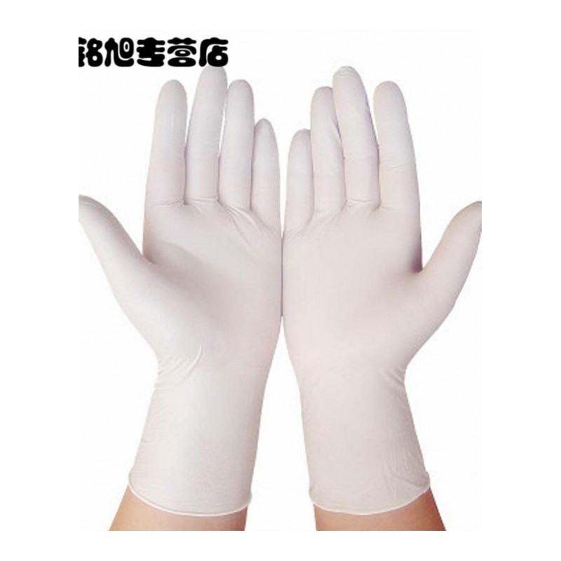 100只装创意简约一次性PVC手套透明餐饮手膜一次性用品手套