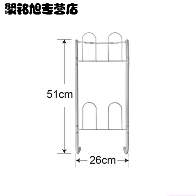 浴室卫生间拖鞋架后墻壁挂架迷你鞋架简易收纳经济铁艺宿舍鞋架多款多色多功能住宅家具架类鞋架