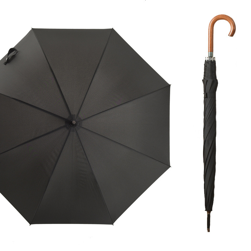 双人雨伞个性长柄日本广告伞长柄加固折叠伞晴雨双人直杆男士清自动女士定制自动防