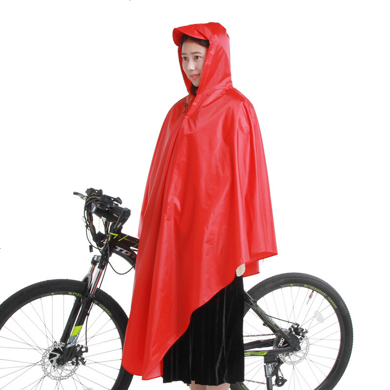 单车雨衣男女士单人骑车带袖防风电动车袖子时尚学生套装摩托电瓶摩托车加长加大防 XXL