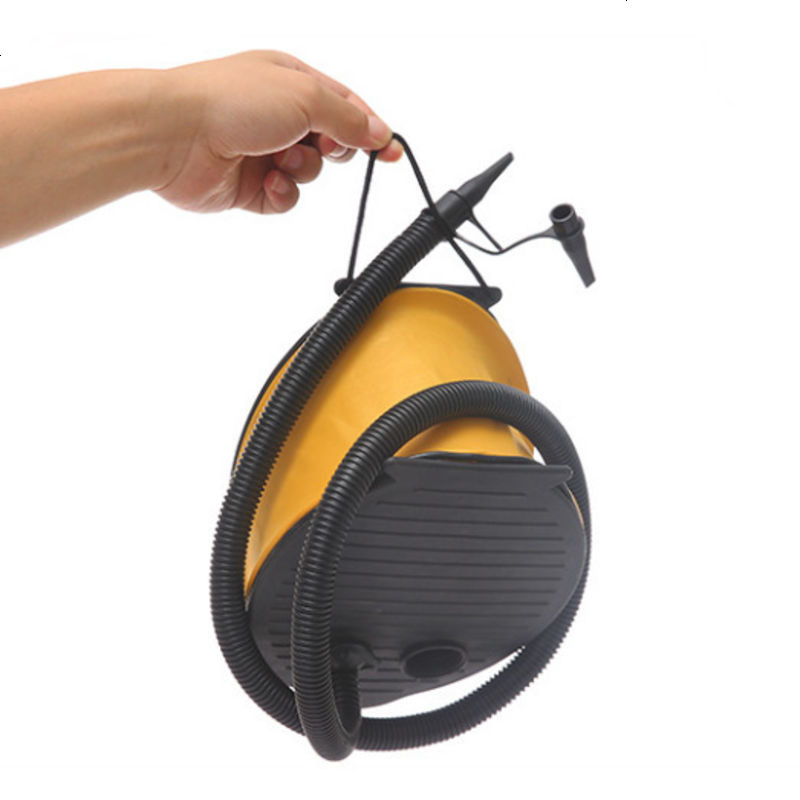 创意日用百货小型充气泵 便携脚踏式快速气球游泳圈打气筒
