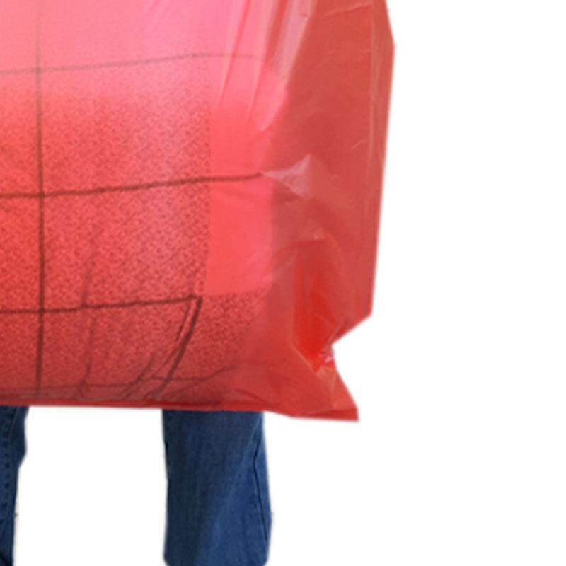 加厚大号包装袋塑料袋红色搬家打包被子装衣服包装袋背心方便袋家居家纺收纳用品收纳袋大红色