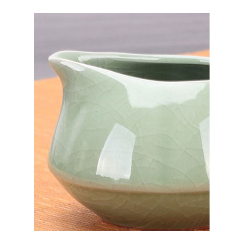 陶瓷公道杯茶漏套装功夫茶具配件分茶器茶海玻璃厨具创意简约家居家用整套茶具