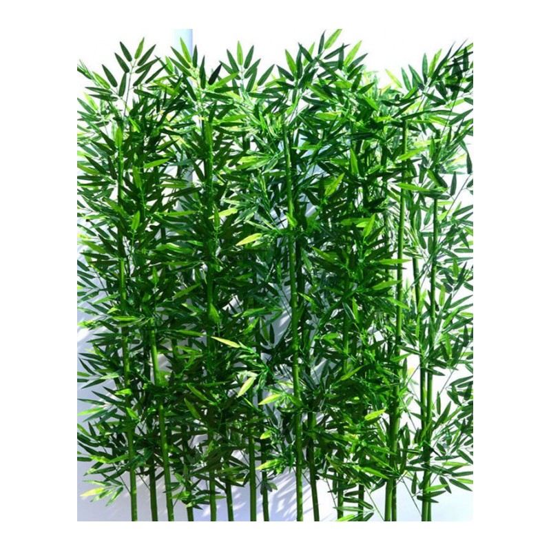 仿真竹子室内装饰加密阳台盆景隔断屏风塑料假竹子落地绿植树盆栽