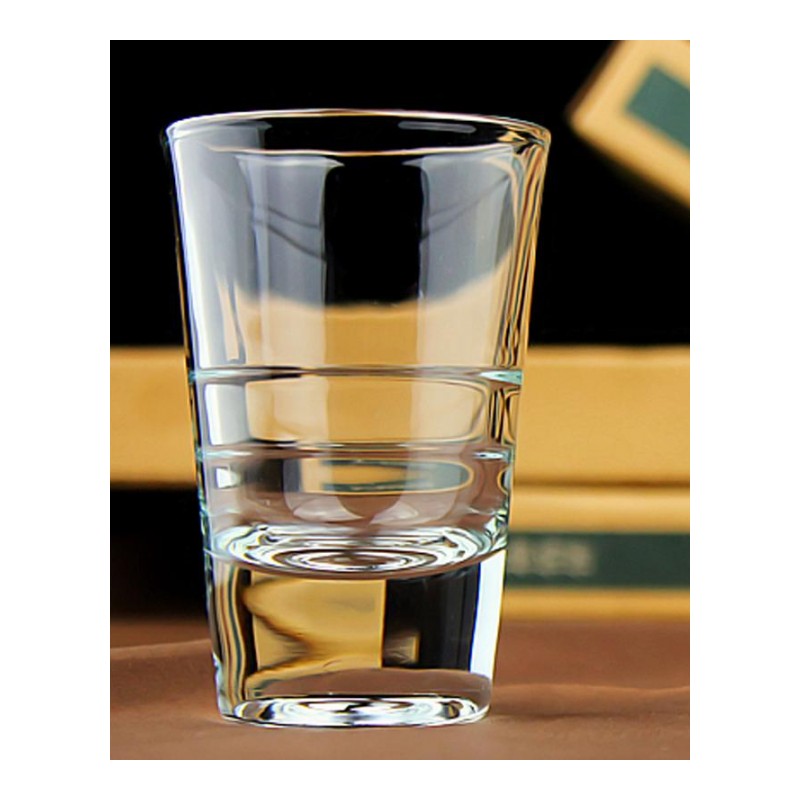 酒杯 酒具 透明玻璃杯 一口小号高脚杯 白酒杯 茅台杯 烈酒杯 云吞杯 酒盅-钻石杯50ml 6个装