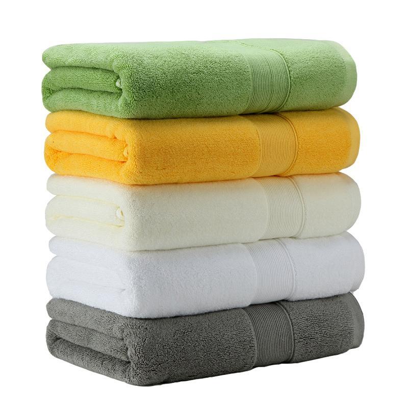 加厚棉浴巾柔软吸水成人抹胸大毛巾-2件装灰色-浴巾650g+毛巾170g