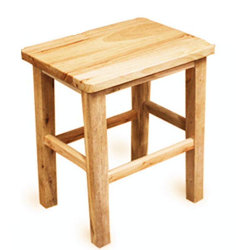 加固橡木凳子木凳方凳木板凳家用学生收纳凳大方凳简约实用居家凳子
