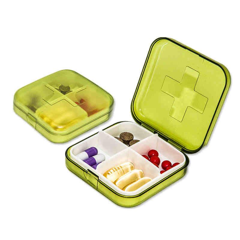小药盒便携一周分装药盒随身收纳分药盒迷你储存盒药丸收纳盒