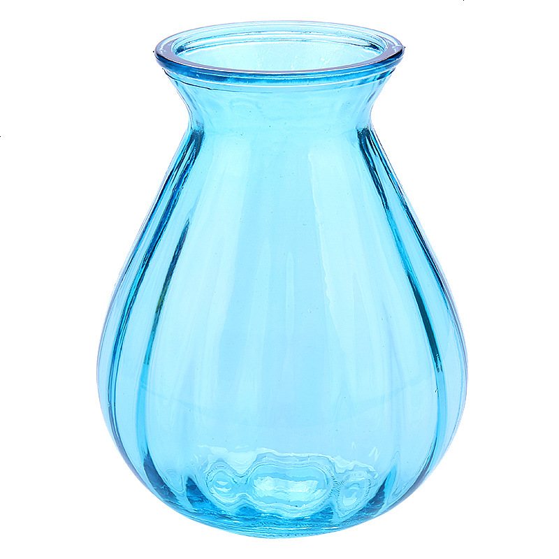 简约现代玻璃花瓶水培容器透明鲜花富贵竹插花花盆客厅餐厅大摆件