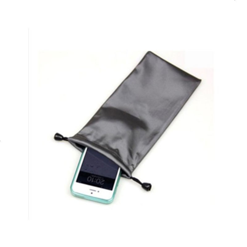 苹果小米手机袋 紫米小米移动电源收纳袋 华为保护套绒布袋