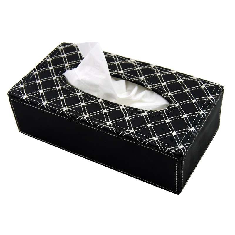 汽车纸巾盒 红酒系列超纤皮纸巾盒 汽车内饰纸巾置物盒