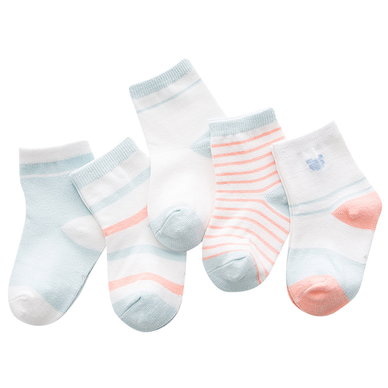 0-3-6-12个月新生婴儿宝宝袜子5-7-9-12岁秋冬季纯棉男女儿童袜子