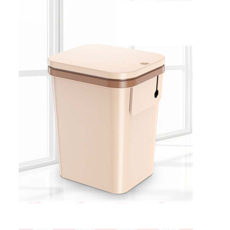 垃圾桶家用卫生间客厅厨房创意有带盖客厅厕所卧室厨房大号户外筒箱摇塑料垃圾桶清洁工具