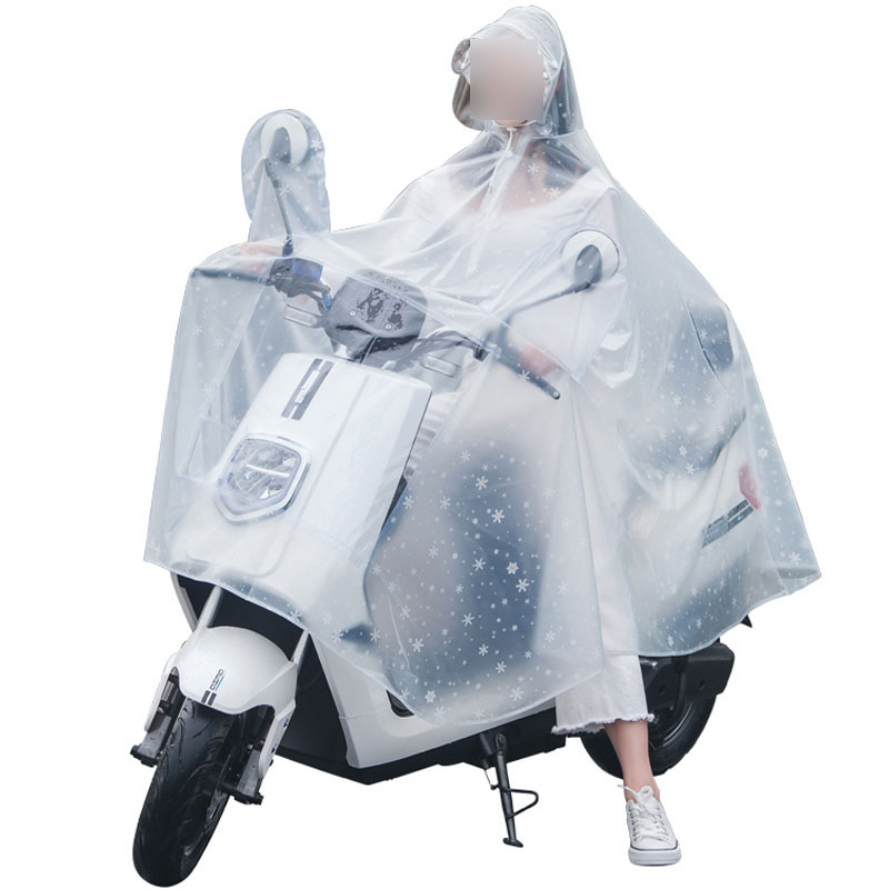 家用创意雨衣电瓶车雨披单人骑行雨衣男女成人韩式时尚电动车雨披自行车雨披摩托雨披电瓶车女雨披