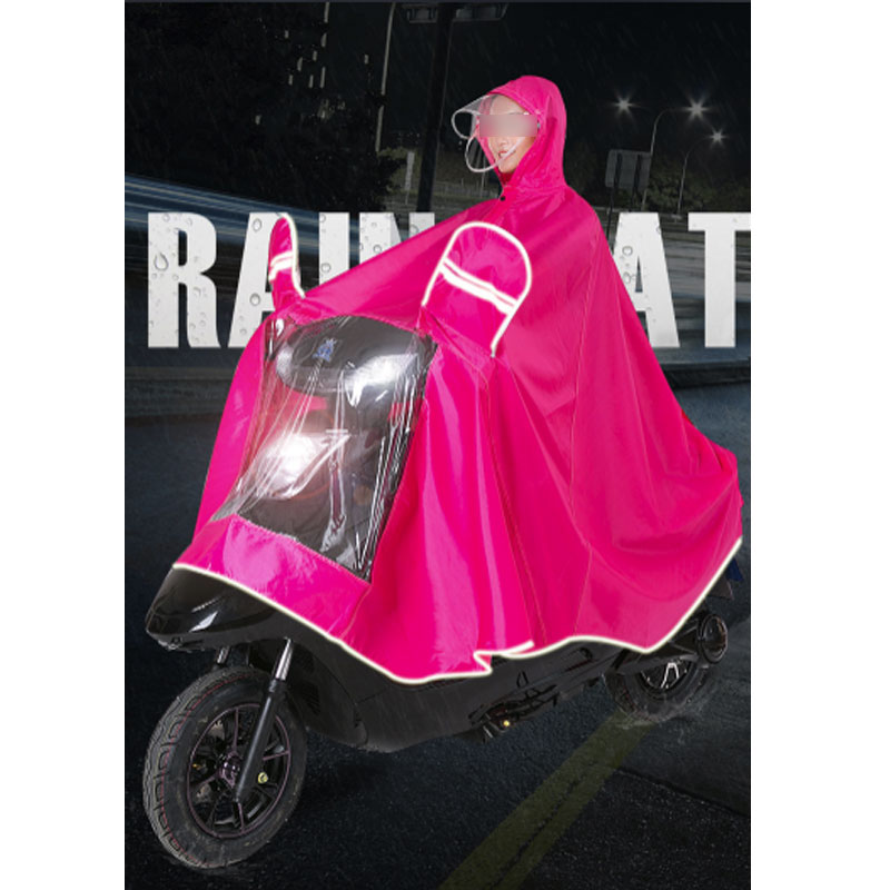 创意简约现活日用雨衣电动车单人电瓶车摩托车雨衣雨披成人骑行加大加厚男女士