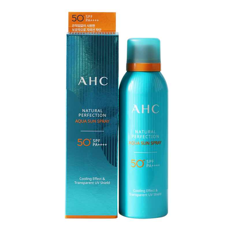 AHC 玻尿酸防晒喷雾孕妇敏感肌可用全身户外隔离防紫外线 防晒喷雾180ml