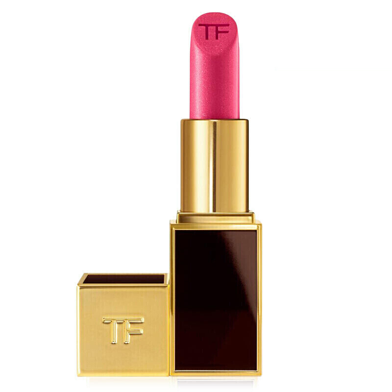 [赠送精美礼盒 ]Tom Ford 汤姆福特tf口红黑金黑管女士唇膏3g22#FLASH-OF-PINK 丰唇 显色