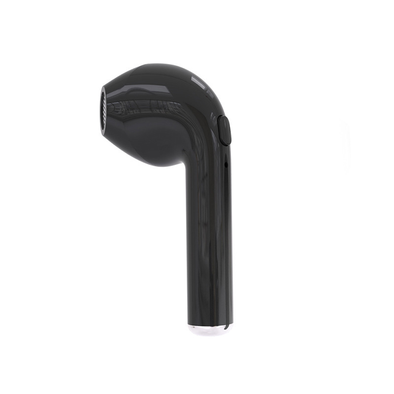 HIGE/新款i7s无线蓝牙运动耳机4.1 支持通话模式 语音控制立体声入耳式耳机 适用于蓝牙连接通用 单耳黑色